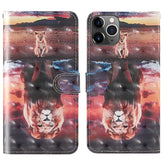 Estuche de cuero de TPU + PU con tapa horizontal con patrón de dibujo de colores en 3D, con soporte, ranuras para tarjetas, billetera y cordón, para Nokia 3.2, para Nokia 7.6 / 6.2, para iPhone 6 / 6s, para iPhone 6 Plus / 6s Plus